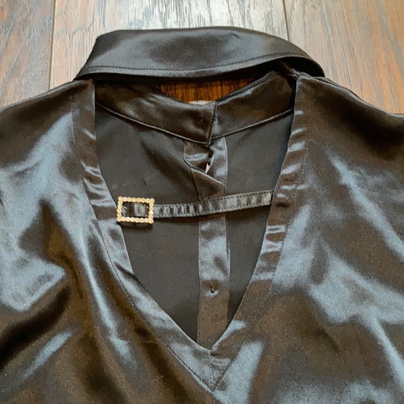 Dolce & Gabbana Black Silk Blouse - Picture 10 of 11